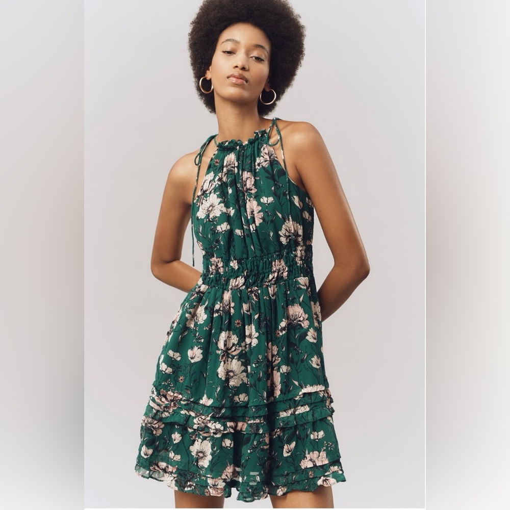 NEW! Anthropologie Somerset Mini Dress Size Petite Large